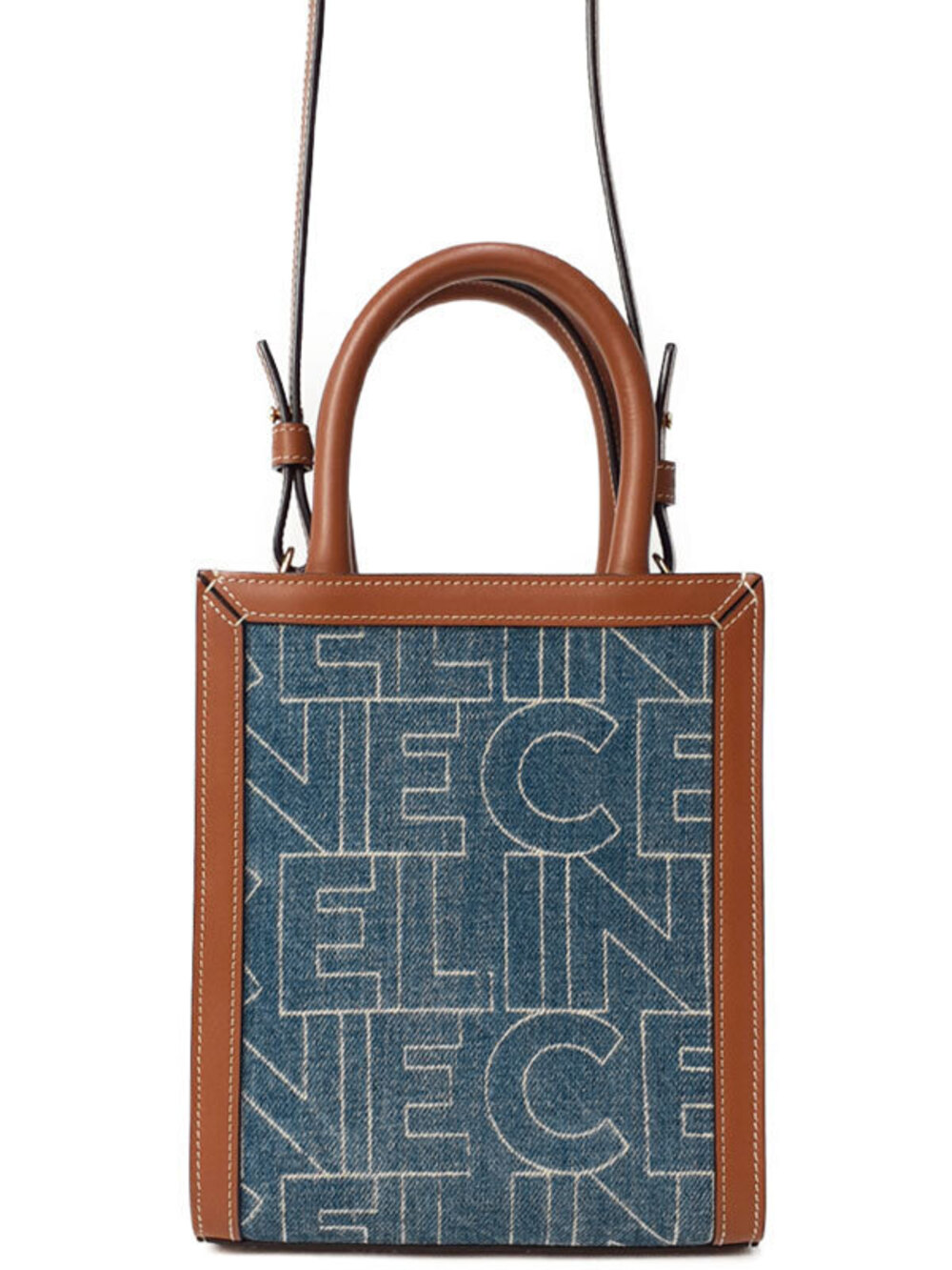 Celine Vertical Cabas Shoulder Bag